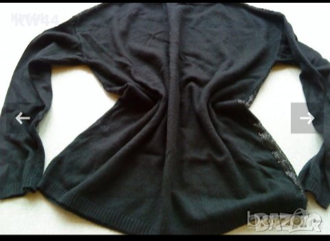 Нов пуловер с пайети, снимка 2 - Блузи с дълъг ръкав и пуловери - 23047984