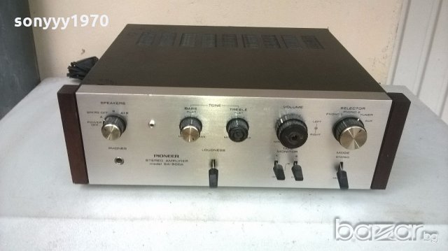 ПОРЪЧАН⭐ █▬█ █ █▀ █ ⭐Pioneer sa-500a-amplifier-made in japan-внос швеицария, снимка 3 - Ресийвъри, усилватели, смесителни пултове - 19899457