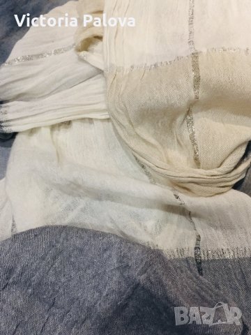 Прекрасен шал,пастелен, снимка 2 - Шапки - 24368784