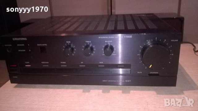 grundig v5500 amplifier-made in germany-внос швеицария, снимка 10 - Ресийвъри, усилватели, смесителни пултове - 22121903