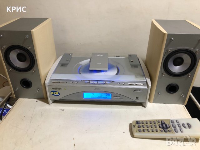 JVC FS-SD 550 R Silver/Grey Home Audio System, снимка 1 - Ресийвъри, усилватели, смесителни пултове - 24898009