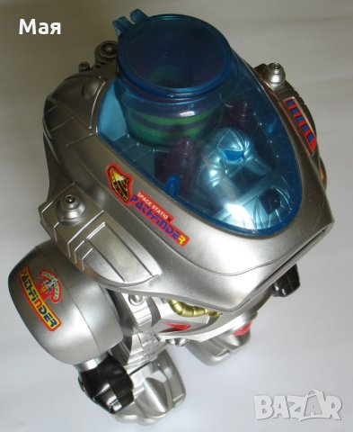 Сребрист робот - свети и говори, снимка 3 - Електрически играчки - 25453704
