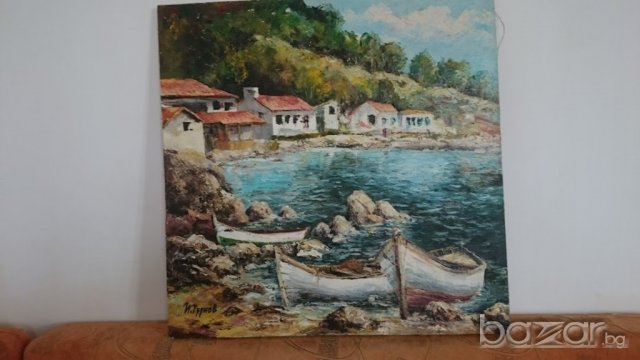 картина масло ивайло узунов 2003г, снимка 5 - Картини - 21181410