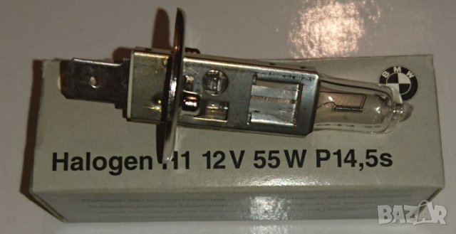 Халогенна крушка H1 55W Оригинална BMW, снимка 3 - Аксесоари и консумативи - 23210015