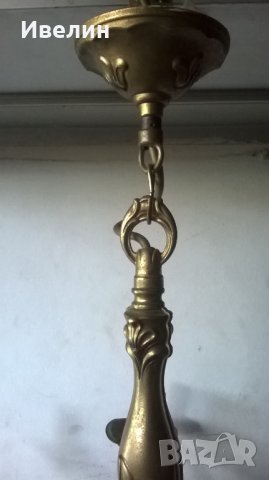 бароков полилей от бронз, снимка 2 - Полилеи - 25718359