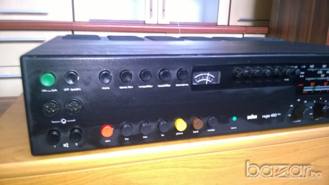 braun regie 450 ch-stereo receiver-нов внос швеицария, снимка 12 - Ресийвъри, усилватели, смесителни пултове - 9611945