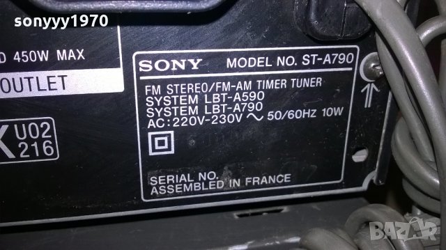 sony-amplifier+tuner+deck+cd-внос швеицария, снимка 14 - Ресийвъри, усилватели, смесителни пултове - 21969668