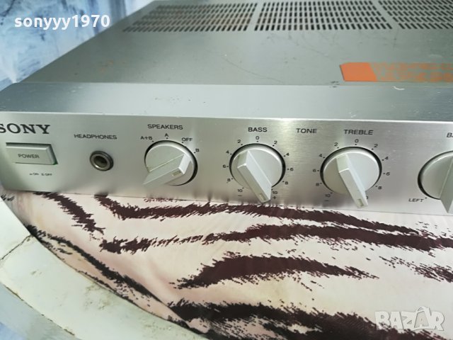 sony model ta-ax2 amplifier-made in japan-внос швеицария, снимка 5 - Ресийвъри, усилватели, смесителни пултове - 26027660