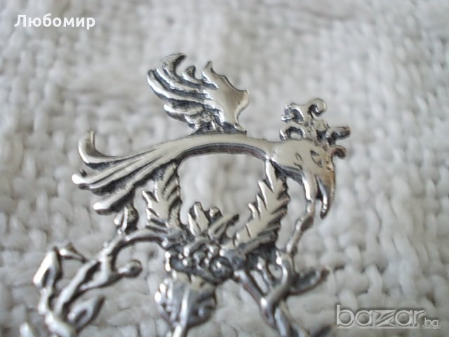 Старинен сребърен знак, снимка 4 - Други ценни предмети - 20760690