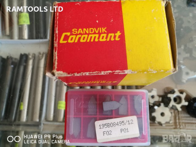 sandvik запояеми пластини за резба