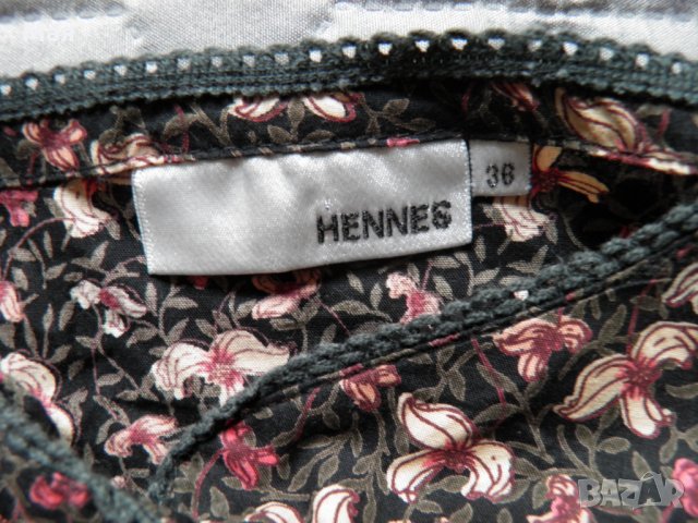 Дамски сет блузка с къс ръкав HENNES и дънкови къси панталонки, снимка 6 - Къси панталони и бермуди - 26177259
