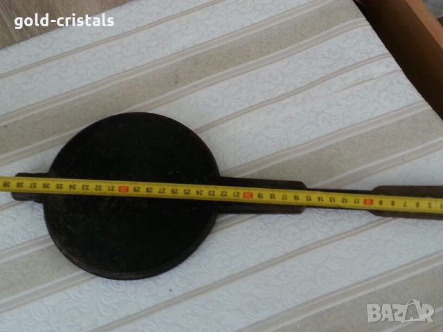 Двоен сач за палачинки гофрети вафли чугун, снимка 8 - Антикварни и старинни предмети - 23052101