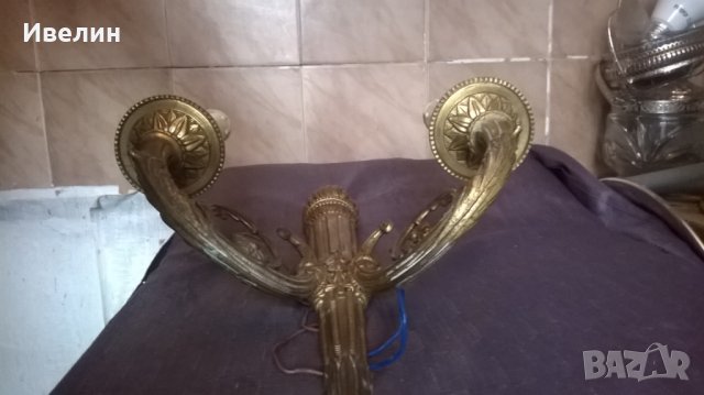 бароков аплик за стена, снимка 4 - Лампи за стена - 23854207