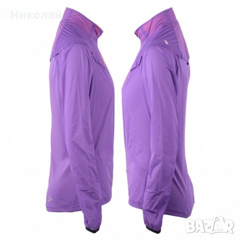 Craft Focus Race Jacket Womens Lilac, снимка 5 - Спортни екипи - 22579041