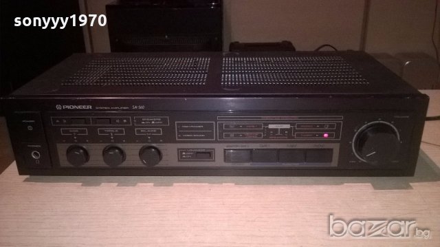 pioneer-stereo amplifier-made in japan-внос швеицария