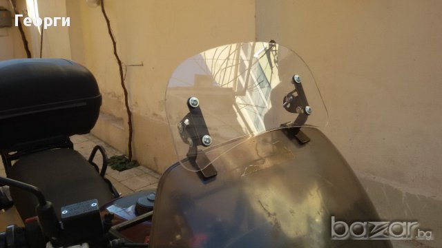 Слюда,дефлектор въздушен за мотоциклет-универсален, снимка 6 - Аксесоари и консумативи - 13525188