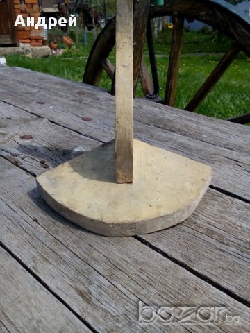 Старинна ъглова поставка, снимка 5 - Антикварни и старинни предмети - 18134782