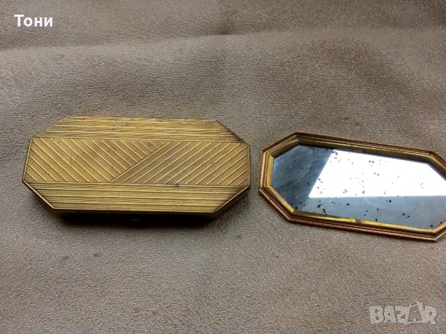 Houbigant секни ,пудриера 1900 - 1920 г , снимка 10 - Антикварни и старинни предмети - 23166459