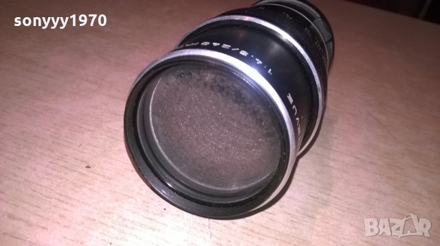 revue-lens made in w.germany-обектив 14см-внос швеицария, снимка 15 - Обективи и филтри - 23859312