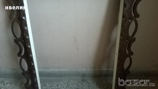 ажурна дървена рамка с подрамка, снимка 3 - Други - 17533561