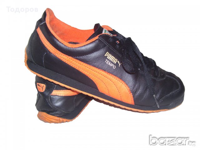 Puma tempo № 38 - 39 ЕСТЕСТВЕНА КОЖА, снимка 1 - Детски маратонки - 8634090