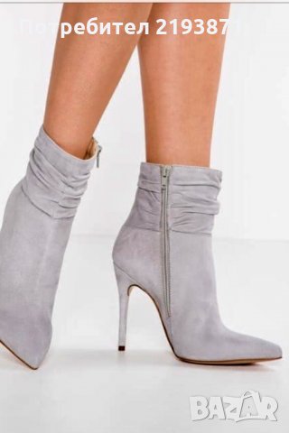 Италиански боти естествена кожа велур номер 40 Mai Piu Senza, снимка 14 - Дамски боти - 24312565