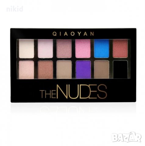 3 вида MAYBELLINE копие The Nudes 12 цвята палитра сенки за очи грим, снимка 3 - Декоративна козметика - 25660765