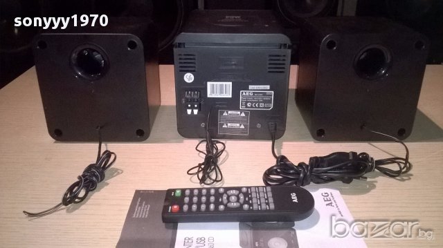 Aeg mc4463-usb/cd/tuner/aux/ampl+2 колони-внос швеицария, снимка 8 - Ресийвъри, усилватели, смесителни пултове - 13278039