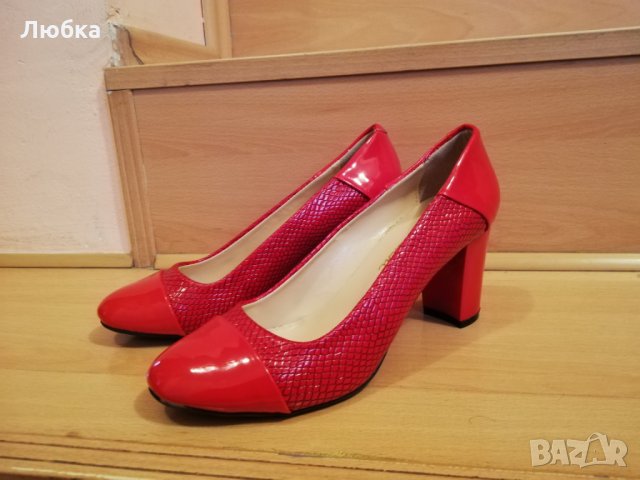 Официални обувки на висок ток, снимка 2 - Дамски елегантни обувки - 24668443