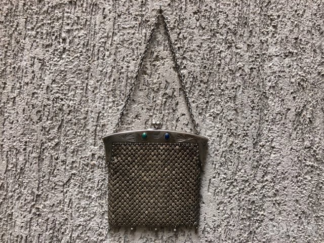 Сребърна дамска чанта-Русия 1909, снимка 6 - Чанти - 23016016