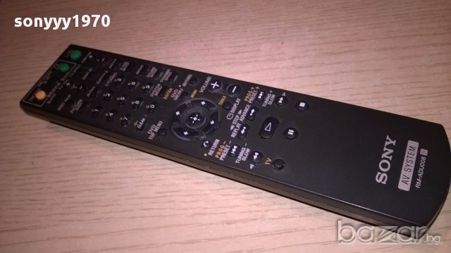 поръчано-Sony rm-adu008 av system remote-внос швеицария, снимка 3 - Други - 17629969
