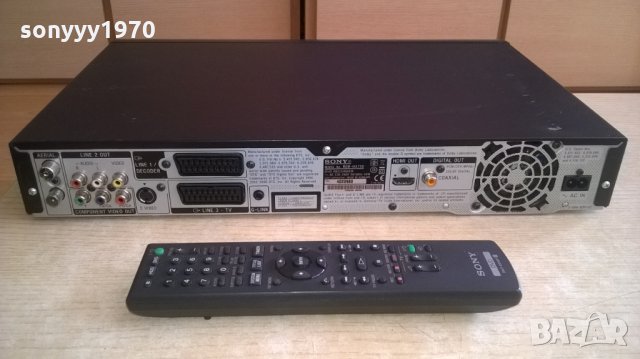 sony rdr/hdd-160gb+remote-hdmi/usb-recorder-внос швеицария, снимка 15 - Плейъри, домашно кино, прожектори - 24546223