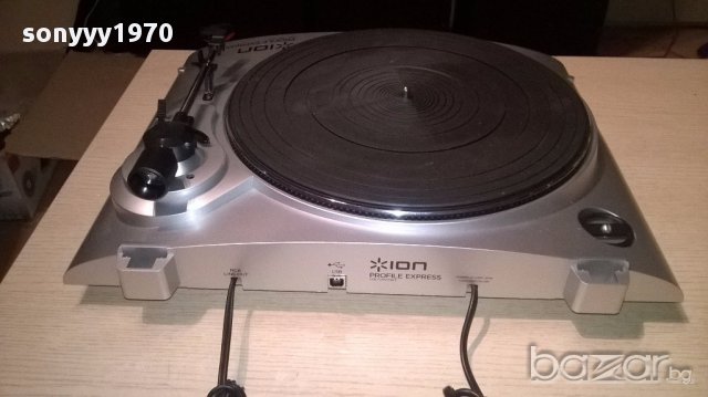 Ion-profile express-vinyl to mp3 turnable-в кашон-внос англия, снимка 8 - Ресийвъри, усилватели, смесителни пултове - 16846216
