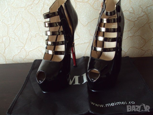 Обувки Mei , снимка 3 - Дамски боти - 21687874