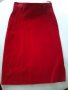 страхотна наситено червена елегантна пола, снимка 6