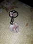 2 модела комплект ключодържатели с обеци "Фламинго", снимка 6