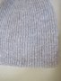 Сива машинно плетена вълнена шапка, 100% вълна, Монголия , снимка 5
