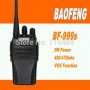 █▬█ █ ▀█▀ Нова Baofeng 999 s 5/8W до 16км Uhf 400-470mhz радиостанция модел 2023Г+хендсфрии, снимка 1