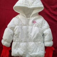 Детско яке"Okay" и червени ръкавички, снимка 4 - Бебешки якета и елеци - 16224544
