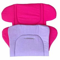 Универсална едноцветна двулицева подложка за количка/столче за кола, снимка 5 - За бебешки колички - 25594632