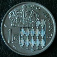 1 франк 1968, Монако, снимка 1 - Нумизматика и бонистика - 15867567