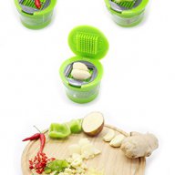 Garlic Chopper Чопър за чесън джинджифил и моркови, снимка 6 - Други - 17473969