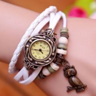 Луксозен ръчен дамски часовник гривна + подаръчна кутийка БЕЗПЛАТНА, снимка 2 - Дамски - 15980583