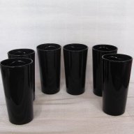 Черни стъклени чаши -всякакви модели в Декорация за дома в гр. Ямбол -  ID15761198 — Bazar.bg