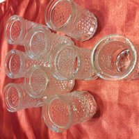 Ретро кристални чашки, снимка 7 - Чаши - 25035711