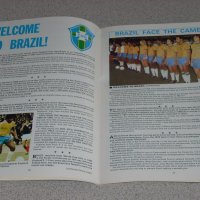 Англия - Бразилия оригинална футболна програма от 1978 г. - Зико, Кевин Кийгън, снимка 7 - Други ценни предмети - 19924467
