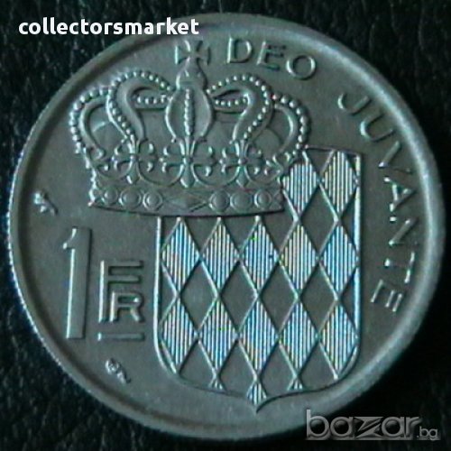 1 франк 1968, Монако, снимка 1