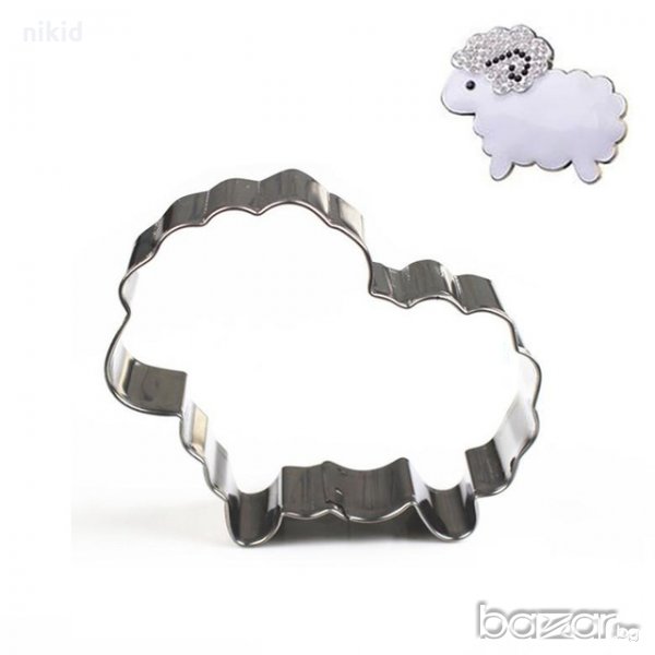 овца метална форма резец украса торта фондан сладки др., снимка 1