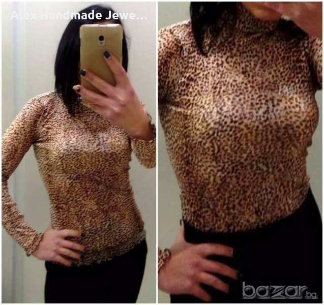 Поло от еластичен тюл, снимка 1