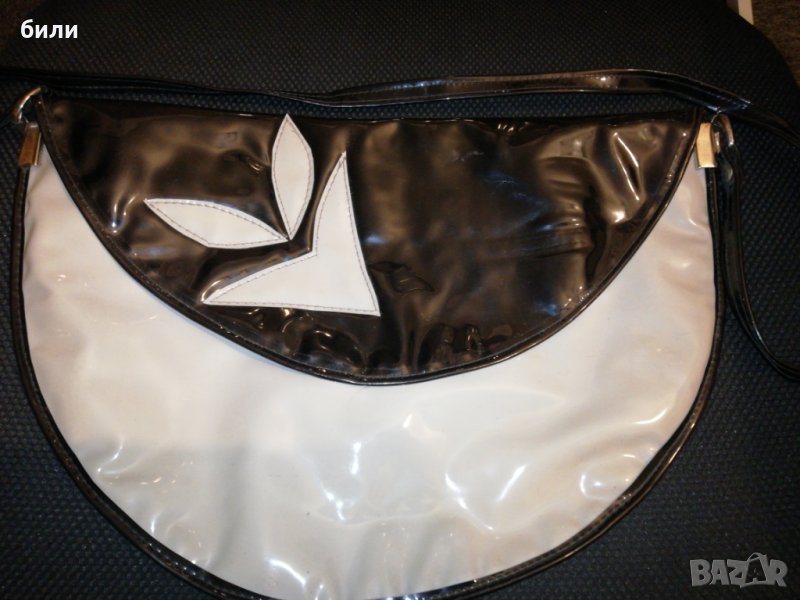 Ретро дамска лачена чанта , снимка 1